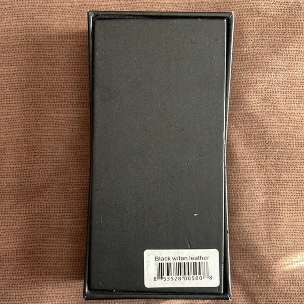 MVMT Black/Tan leather - Needs Battery - Box Has Wear/Damage - See Pics - Picture 6 of 8